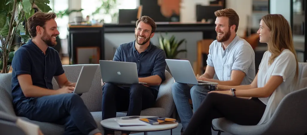 Create a culture of transparency through regular team meetings